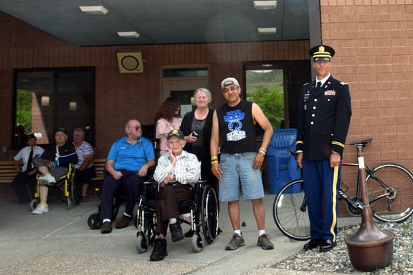 Thunder Run 2018 Veterans Home Visit